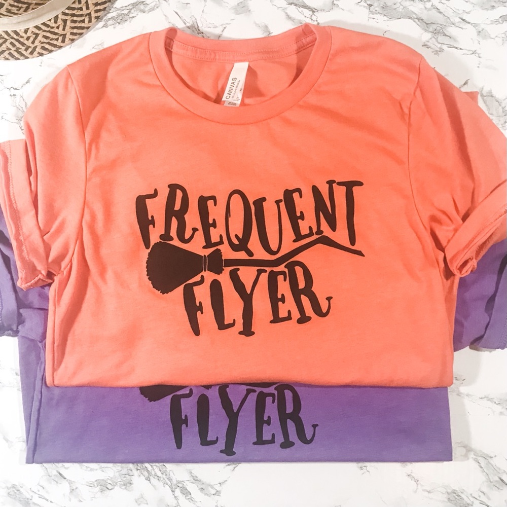 Halloween Witch Bella Canvas Tee - Heather Orange - Picture 3 of 5